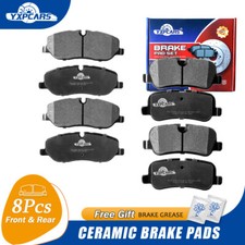 For 2005-2009 Land Rover LR3 2006-2009 Range Rover Front Rear Ceramic Brake Pads