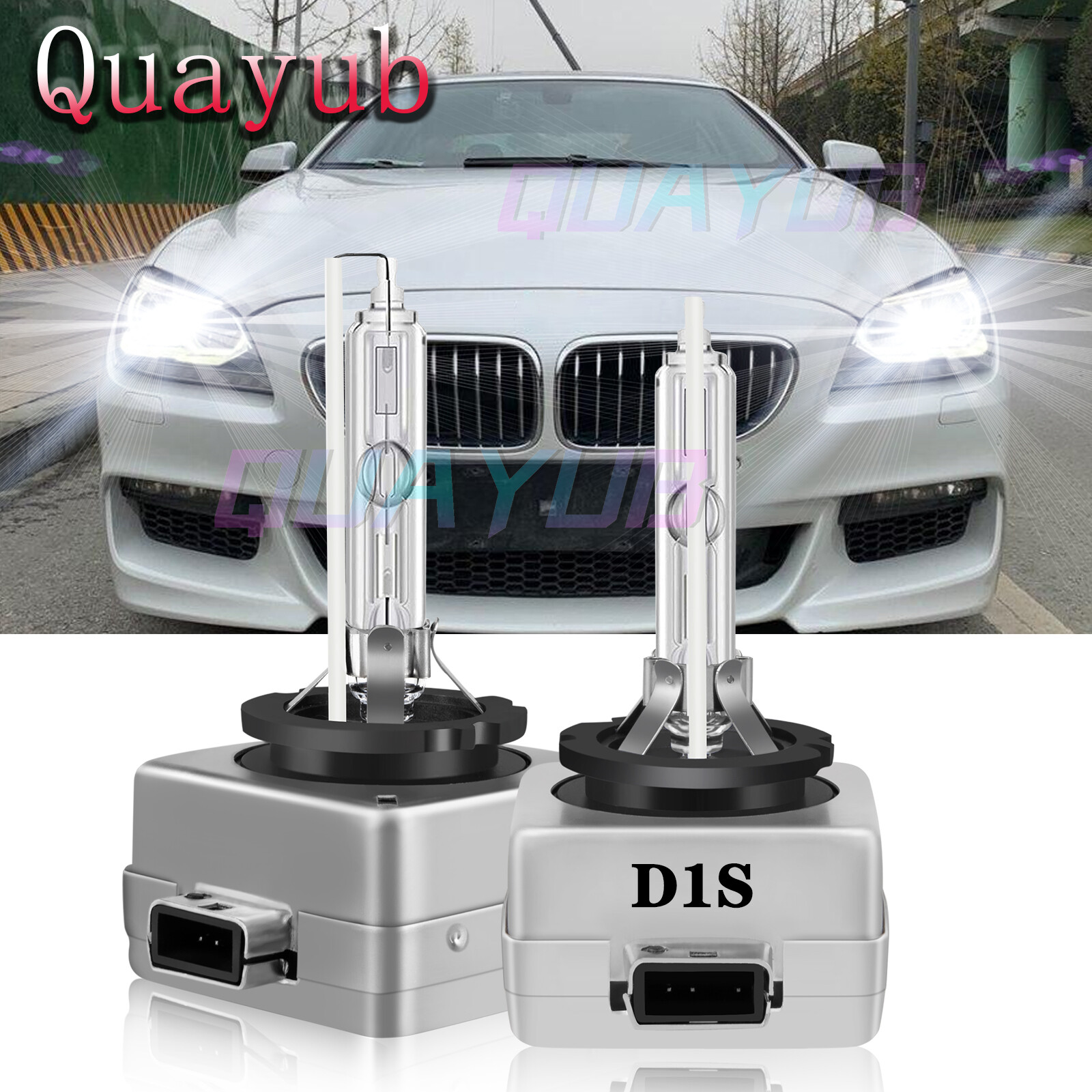 D1S HID Headlight Bulbs 35W White 6000k For BMW 650i xDrive Gran Coupe ...