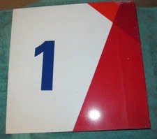 Vintage Citgo Gas Station Pump Island Flange Sign #1 & 2