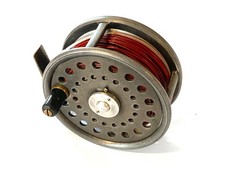 Mulinello mosca salmone in lega antica JJS Walker Bampton & Co Alnwick 4"