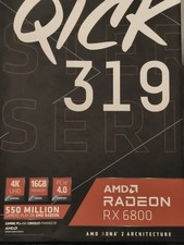 CHECK DESCRIPTION AMD XFX Speedster QICK319 RX 6800 16GB GDDR6 Graphics Card