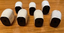 LOT OF 7 - Arlo Spotlight Wireless Camera 6 PRO VMC4030 1 VMC2030 - UNTESTED