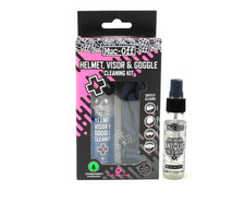 MUC OFF Helmet, Visor & Goggle Cleaning Kit Anti Fog Reinigungstuch set Visier