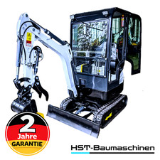 HST-15 PRO, Minibagger mit Kabine, 1,3 T