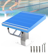 Pool Diving Platform with Stainless Steel Base 20.0" Platform, 500LBs Capacity