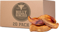 Large Whole Pig Ears for Dogs Free Range Oven Baked Pork for All Breeds All-
