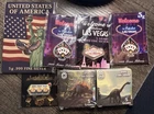 Lot Of 7 5 Grams Silver Various Designs Las Vegas Dinosaur Eagle USA .999