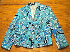 Vintage Casual Corner Annex Turquoise 70s Bol...