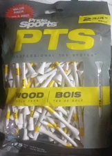 Pride Sports PTS 2-3/4" Wood Golf Tees 175 Tees #PT2417575