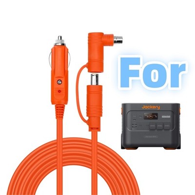 12V/24VDC 8mm Car Cable for EcoFlow RIVER 2/ RIVER Max/ DELTA Mini Power Station