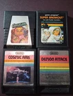 Atari 2600 Lot - Demon Attack, Cosmic Ark, Super Breakout, Amidar
