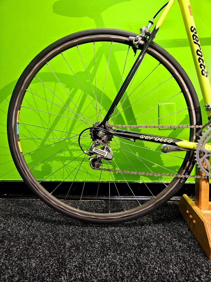 Serotta NHX Columbus SLX 1991 Shimano Dura-Ace 8x2 tamaño 51 cm pequeño Foto 4 de 4