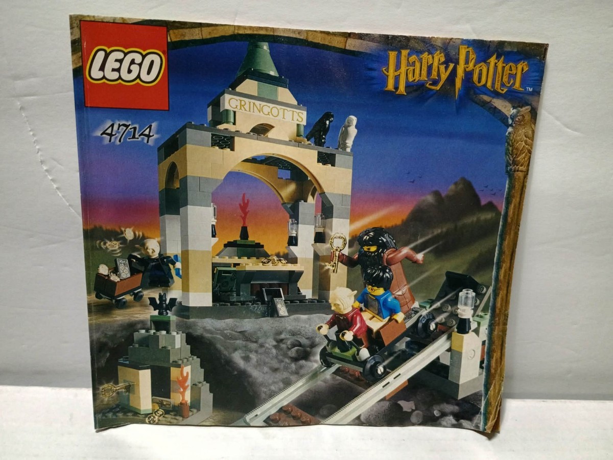 LEGO 4714 Harry Potter: Gringotts Bank Used Complete w/ Manual