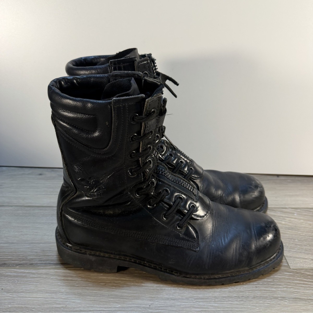 SOUTHWEST BOOT CO Steel Toe Fire/ Safety Station Black Combat Boot Men Sz 11E Southwest Boot Co Combat Fireman First Responder Station  main image 3