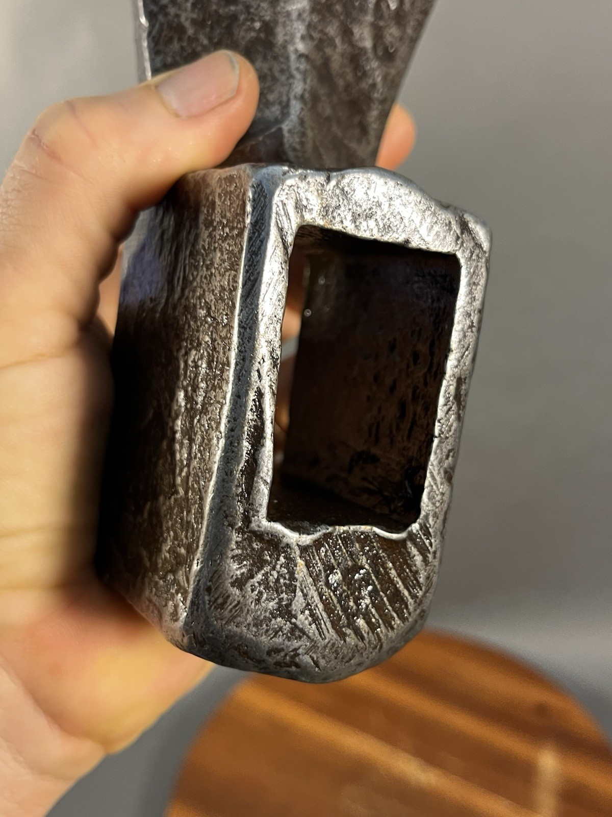 Big Woodings Verona Railroad Adze Head. Beautiful Vintage Finish.