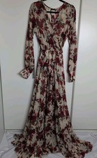 Karen T Designs By Karen Kane Maxi Floral Dress