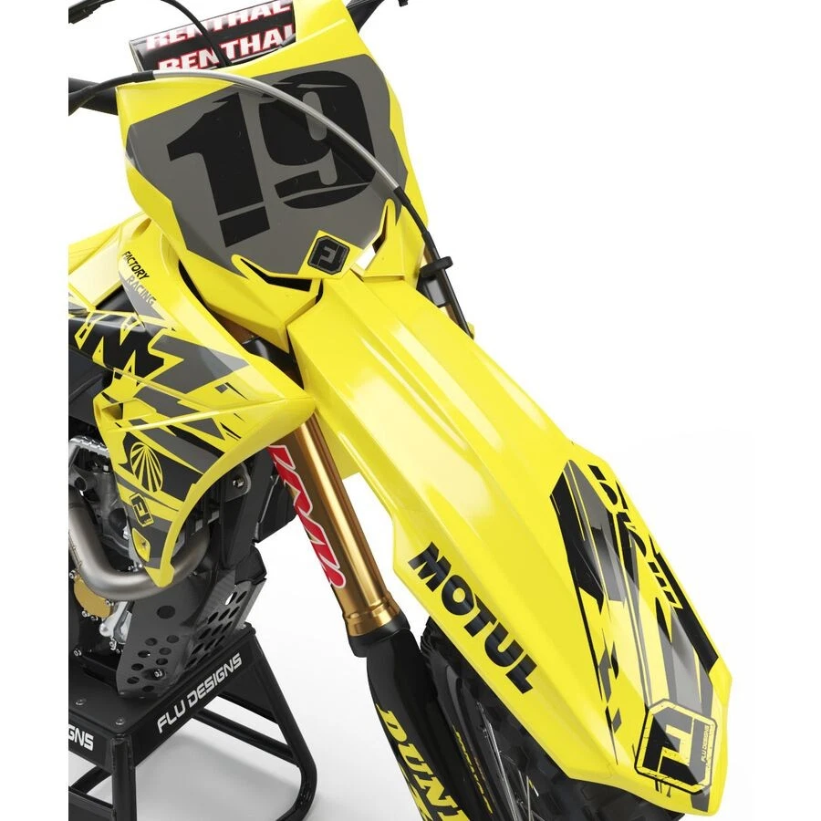 FLU Designs Pro Team Series 6 Graphic Kit - Suzuki 41079 - Изображение 2 из 4