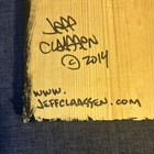 Jeff Claassen Signed Original 2014 ”Night Owl” Painting on Wood 8x5 1/2 — photo 5