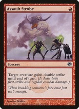 Assault Strobe 82 C Scars of Mirrodin Magic: The Gathering LP Walker