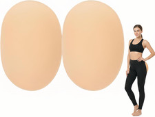 Silicone Butt Pads Hip Enhancers Reusable Adhesive Shapewear Inserts Chocolate