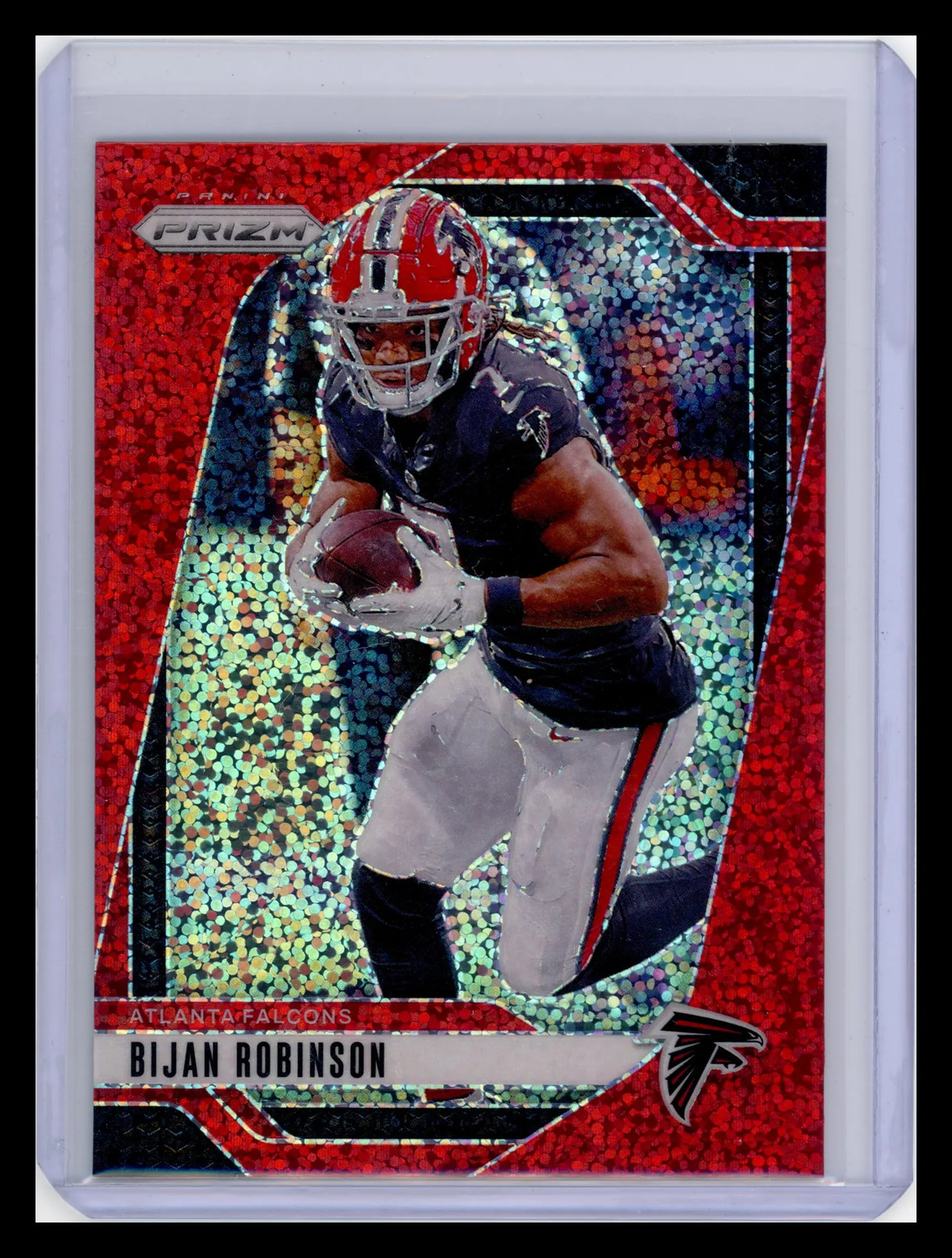 2024 Panini Prizm Bijan Robinson Red Sparkle #11