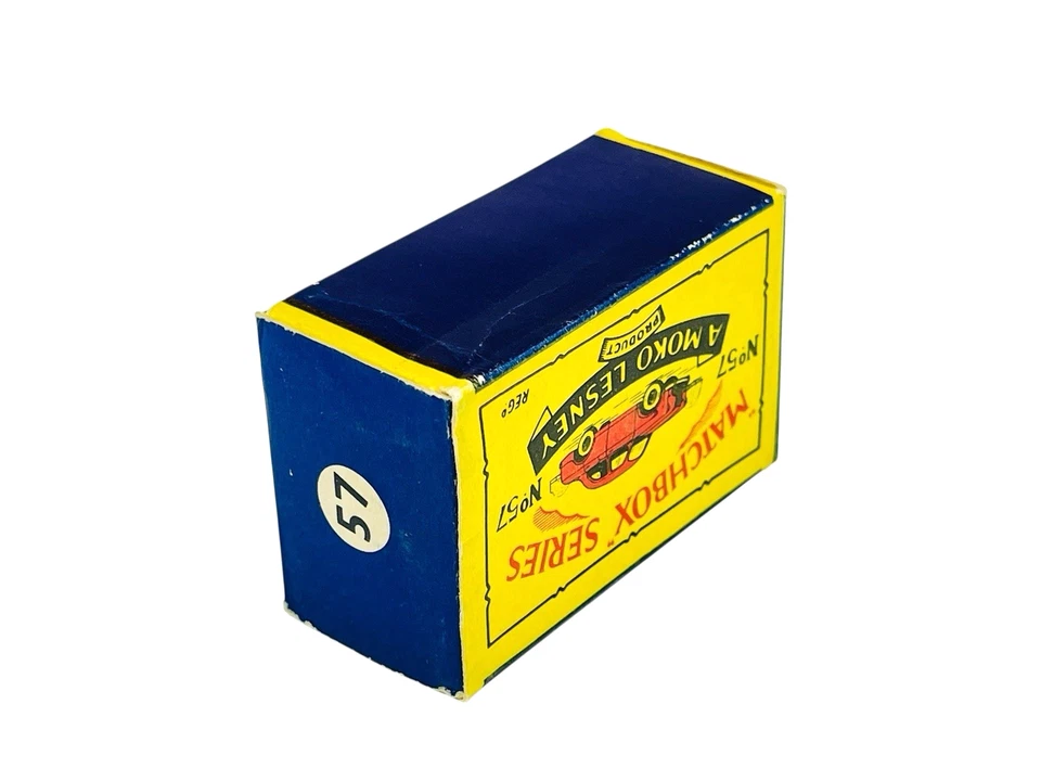 Matchbox Moko Lesney No. 57a Wolseley 1500 caja vacía B3 solamente Foto 2 de 4