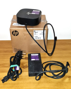 HP USB-C/A Universal Dock G2 mit 120W Netzteil - Laptop Dockingstation
