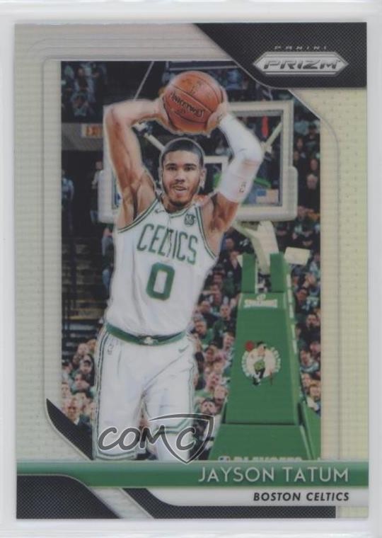 2018-19 Panini Prizm Silver Prizm Jayson Tatum #118 12g7