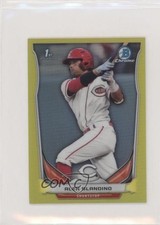 2014 Bowman Chrome Minis Yellow Refractor 2/25 Alex Blandino #194 o0v