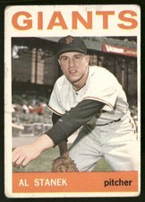 Al Stanek 1964 Topps #99 RC San Francisco Giants Good Creases