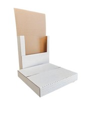 50 Pack,vinyl record mailer Corrugated Mailer,12.5x12.5x2inch, 12x12x2, White 