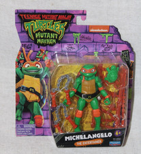 Teenage Mutant Ninja Turtles Mutant Mayhem Michelangelo The Entertainer TMNT Toy