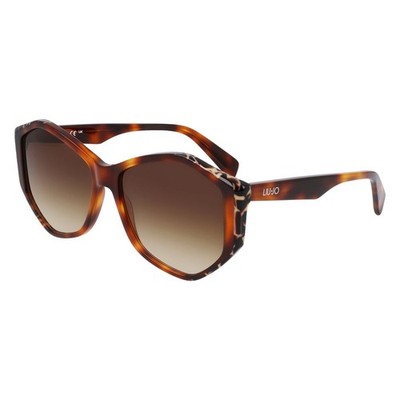 Liu Jo Brown Acetate Sunglasses 100% Authentic - LJLJ797S245AC