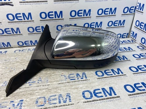 08 09 FORD TAURUS driver/left side view door mirror chrome w/puddle w/mem OEM