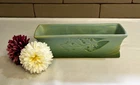 Vintage 1952 Roseville Pottery 8" Silhouette Leaf-Motif 768-8 Window Box Planter