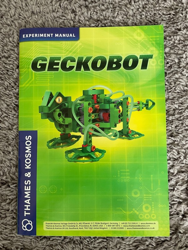 Geckobot Experiment Kit Stem Learning - Thames & Kosmos