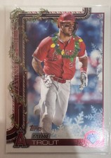 2025 Topps Holiday - Holiday Variation Mike Trout #H50