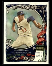 2023 Topps Allen & Ginter #SS-9 Don Drysdale Spotless Spans card