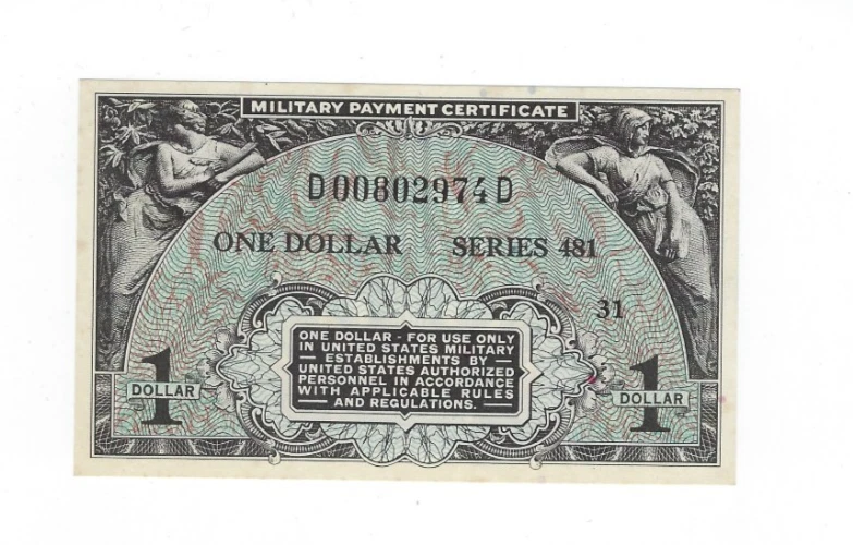 $1 US Military Payment Certificates for sale | eBay