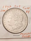 1892 AU+++ TOUGH KEY DATE MORGAN SILVER DOLLAR SCARCE