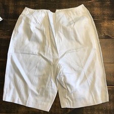 VINTAGE 50  s 60s  70s White Cream Shorts Mod Retro Small