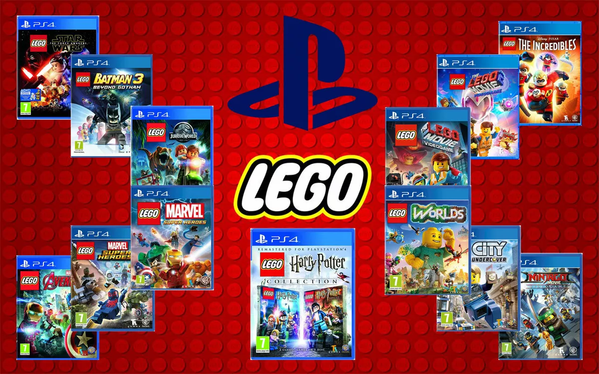 LEGO PS4 PS5 - nowe i zapieczętowane - LEGO Sony PlayStation 4 5 Movie Game Range | eBay