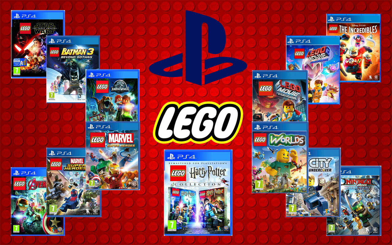 LEGO PS4 PS5 Games - New & Sealed - LEGO Sony PlayStation 4 5 Movie |