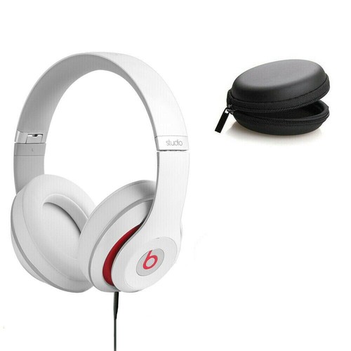 Beats by Dr. Dre Studio 2.0 Over the Ear Headsets Wired Studio2 Headphone  White | eBay