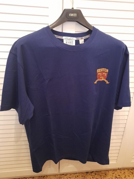 Camiseta Scotch & Soda Amsterdam Couture Evening Skies Talla L. ORIGINAL (Last)