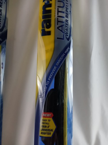 Pair Of Rain X Windshield Wiper Blades 17 Inch Water Repelling High Performance - Picture 3 of 5