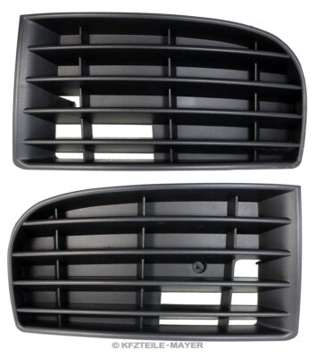 SET Satz 2x Lüftungsgitter Blende Stoßstange Stoßfänger für VW Golf 5 V