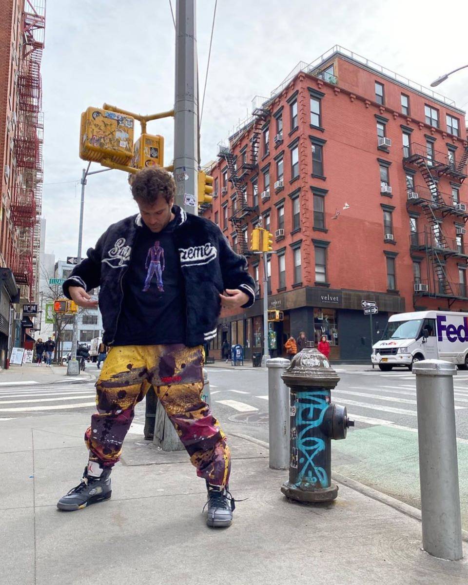 With new tag 20SS New SUPREME Supreme FAUX FUR VARSITY With new tag 20SS New SUPREME Supreme FAUX FUR VARSITY