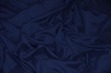 Navy Poplin Fabric Polyester Solid 60'' by the yard