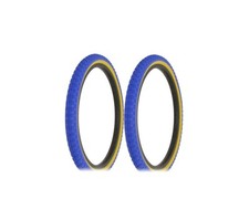 ALTALINE Bicycle TIRES 20" x 1.75 Blue/Gum COMP III STYLE 2 TIRES BMX STYLE